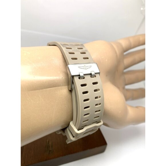 Invicta Racing Men's Watch 47526 Quartz Digital Light Brown Resin Strap 52mm - Picture 10 of 14